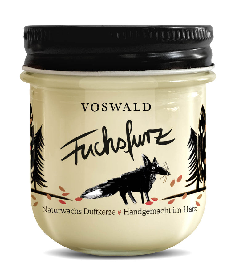 Voswald Fuchsfurz Duftkerze