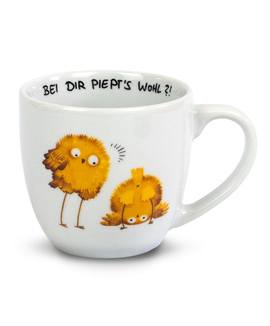 Tasse »Bei dir piept's wohl?!«