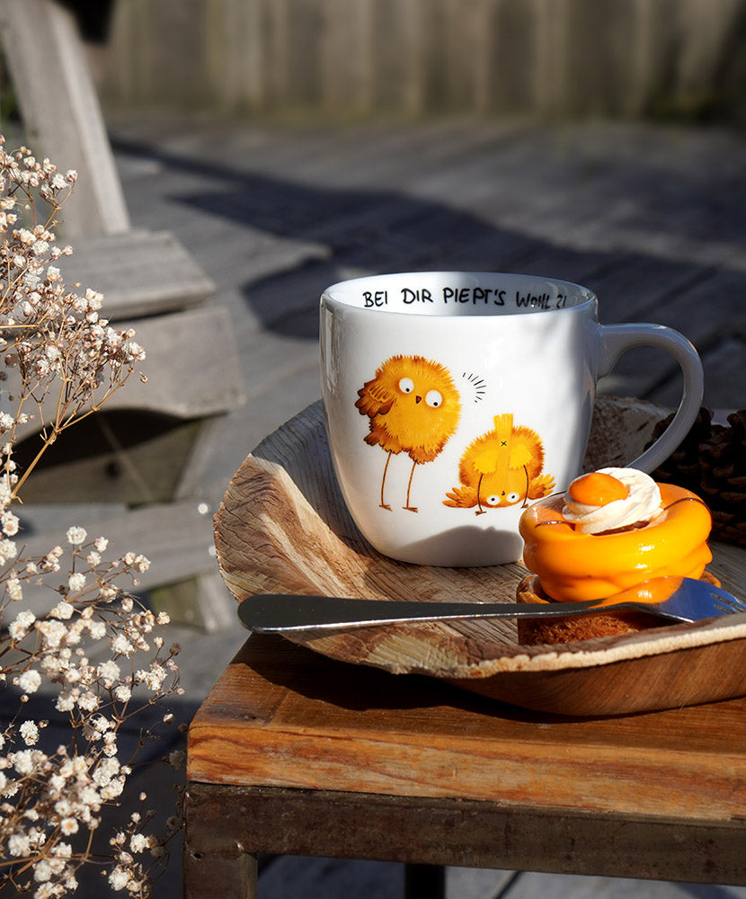 Tasse »Bei dir piept's wohl?!«