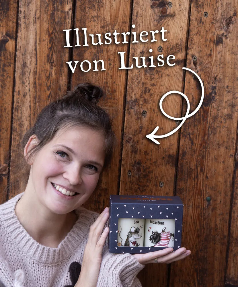 Soulmates Duo – Personalisiertes Duftkerzen-Set