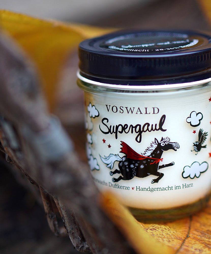 Duftkerze – Supergaul