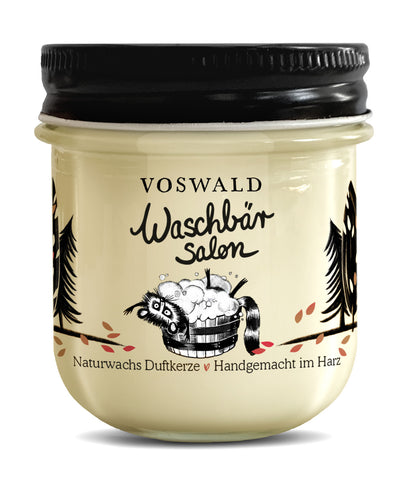 Duftkerze – Waschbärsalon