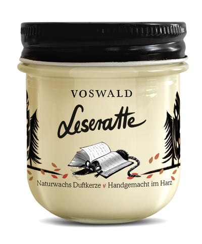 Leseratte – Duftkerze - Voswald